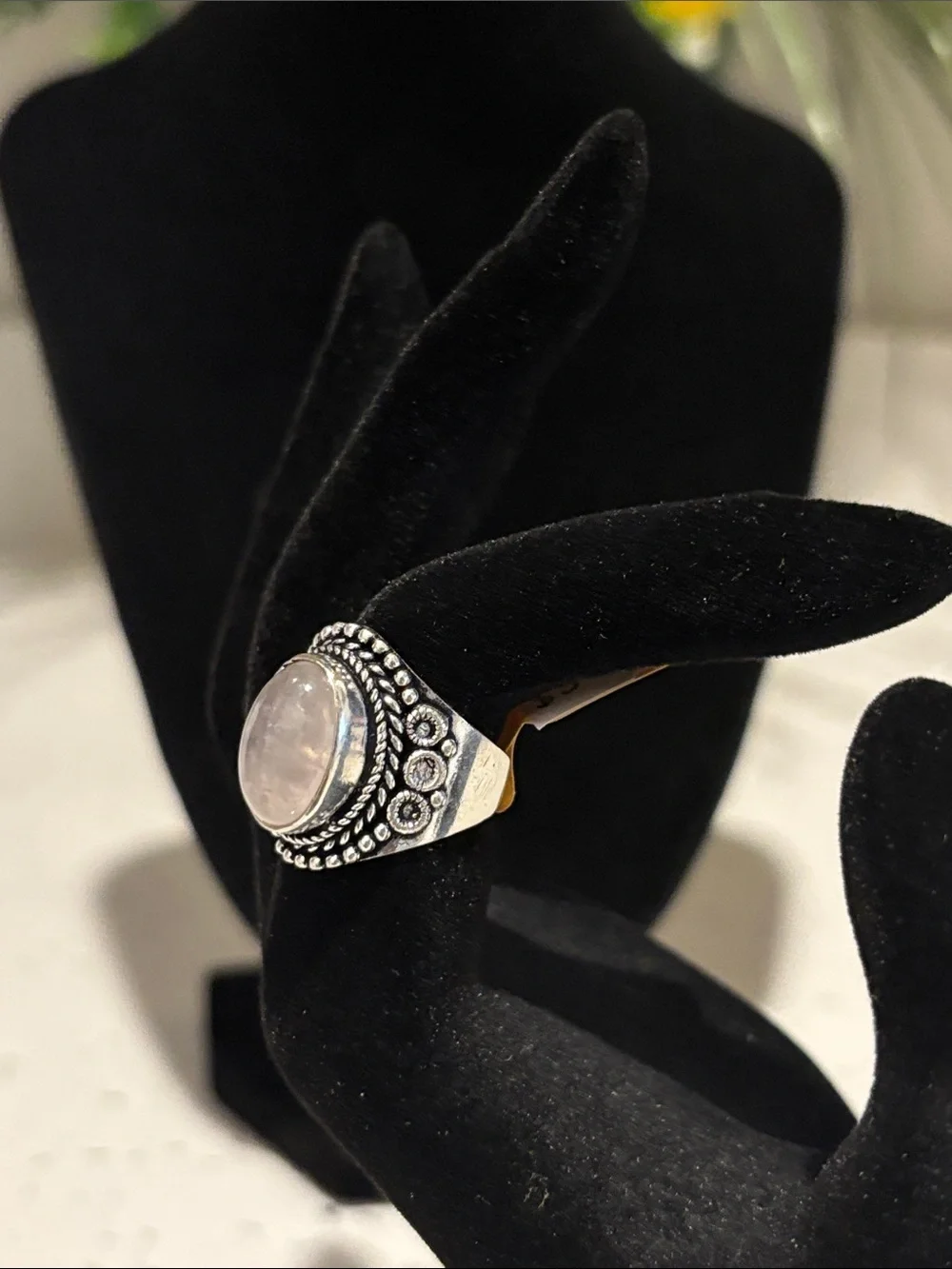 Hand Crafted rose quartz
